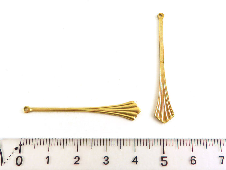 2x Pendentif goutte vintage (6 designs)