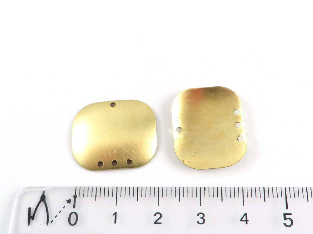 2x Connecteur chandelier rectangle bombé (18mm x 21mm) PV-164