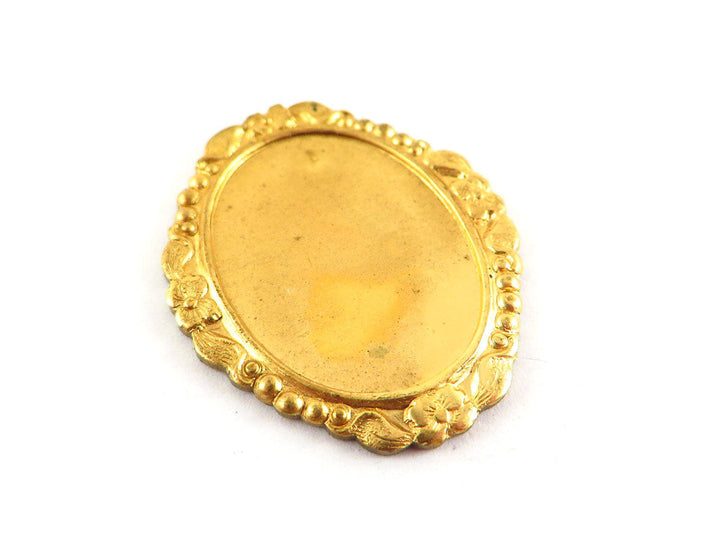 1x Support cadre vintage 18 x 25 mm (27mm x 33mm M-056