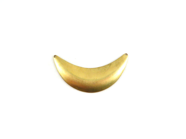 2x Connecteur croissant de lune bombé (47mm x 25mm) PV-149