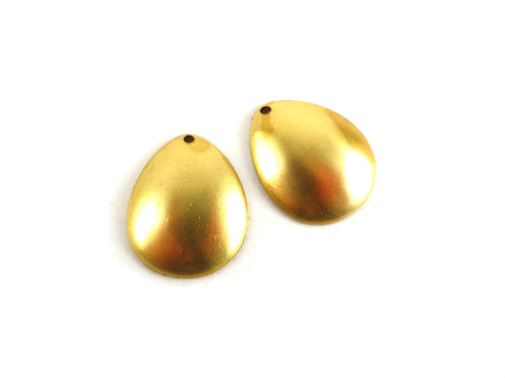 6x Breloque goutte bombée (17mm x 13mm) PV-071