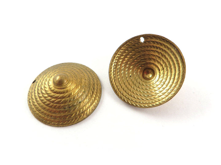 4x Breloque disque cible bouclier (20mm) PV-210