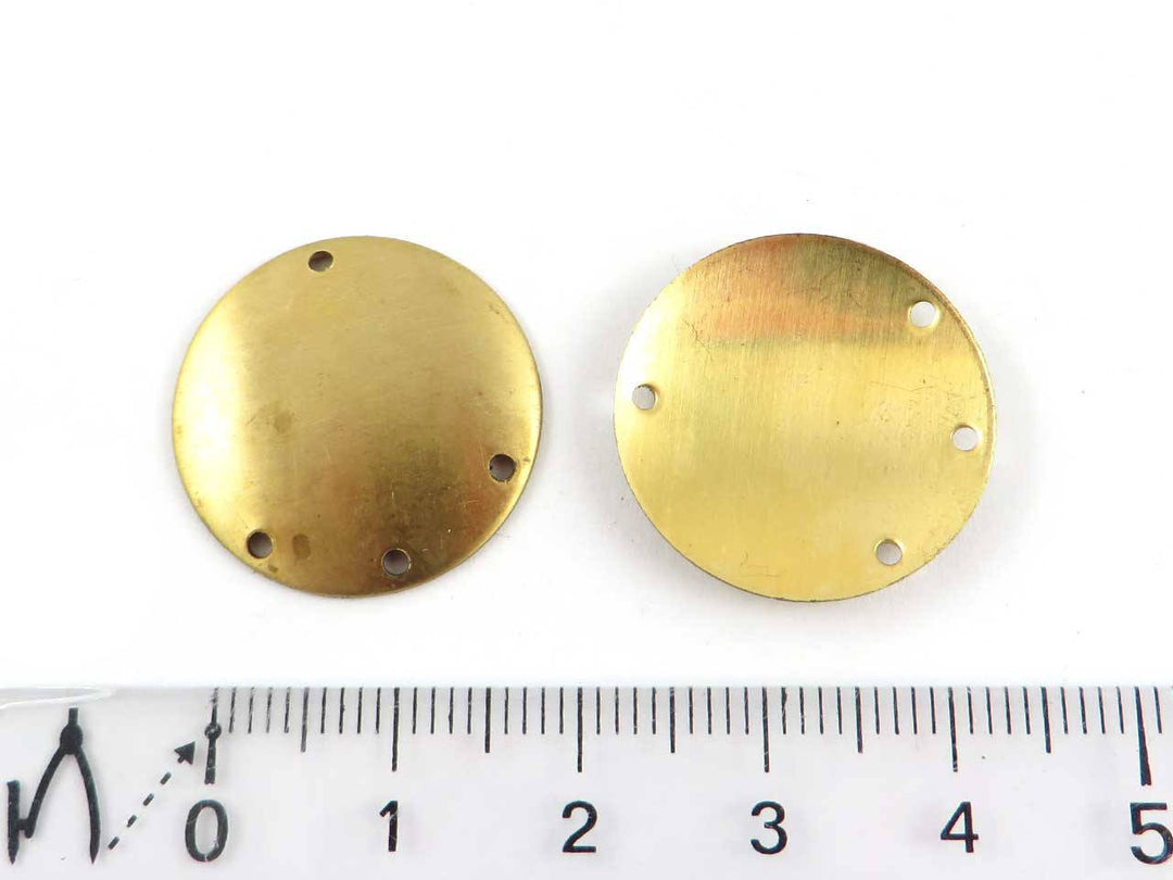 4x Connecteur disque 4 trous (21mm) PV-097