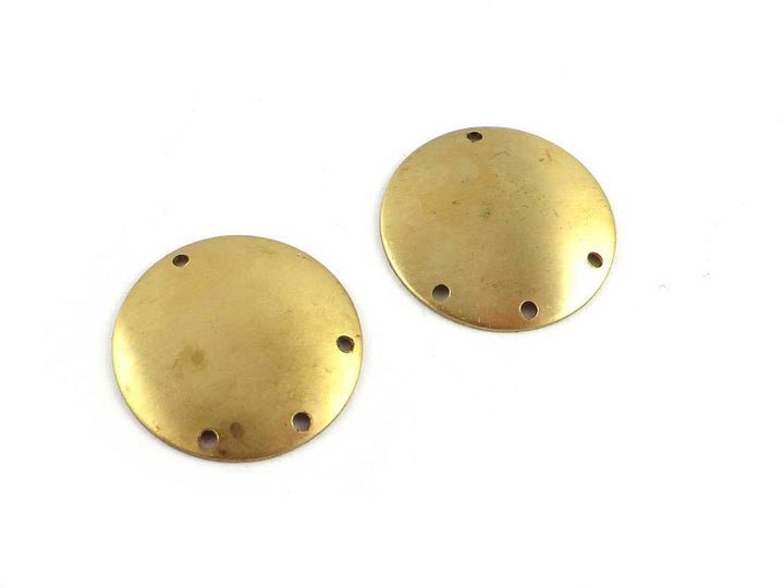 4x Connecteur disque 4 trous (21mm) PV-097