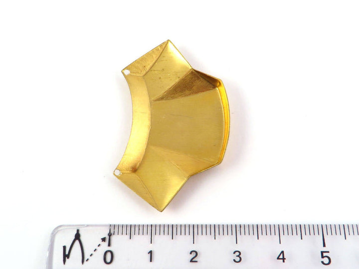 2x Connecteur croissant de lune (46mm x 30mm) PV-154