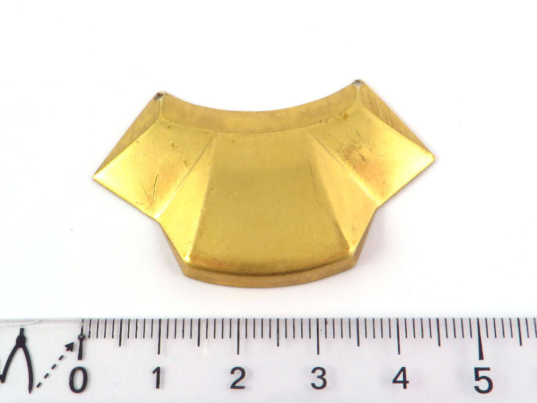 2x Connecteur croissant de lune (46mm x 30mm) PV-154