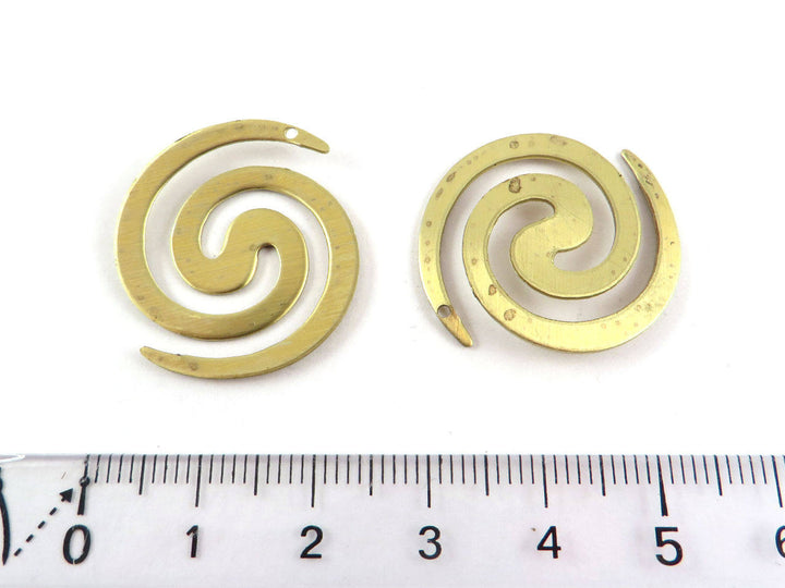 2x Breloque spirale (23mm x 26mm) PP-187