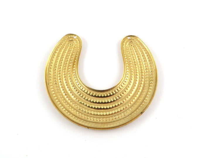 1x Connecteur croissant de lune plastron collier (50mm x 56mm) PV-180