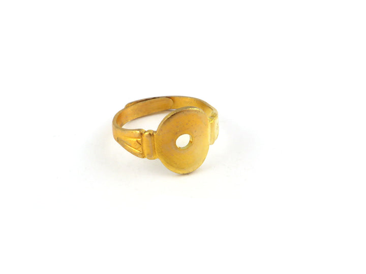 1x Support bague ajustable vintage BG-030